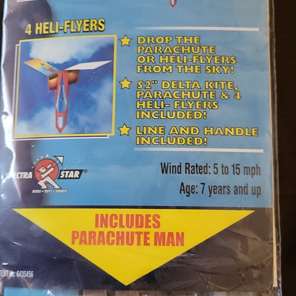 Sealed VTG Marvel Ent. Fly N Drop Kite w soldier - Picture 4 of 7